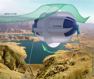 Illustration for article titled Airborne Wind Turbines Are Floating Eco-Powerhouses of Tomorrow